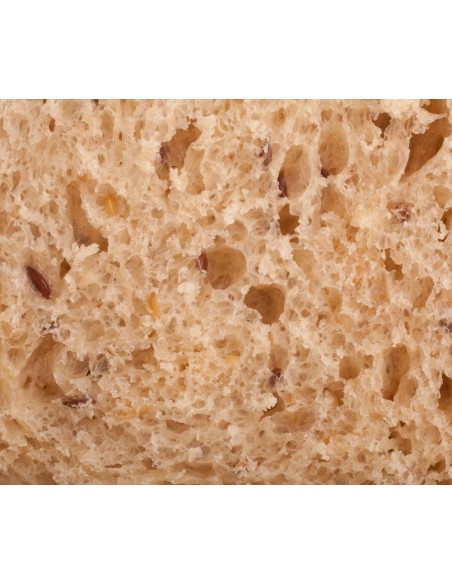 Pan de molde tierno con semillas