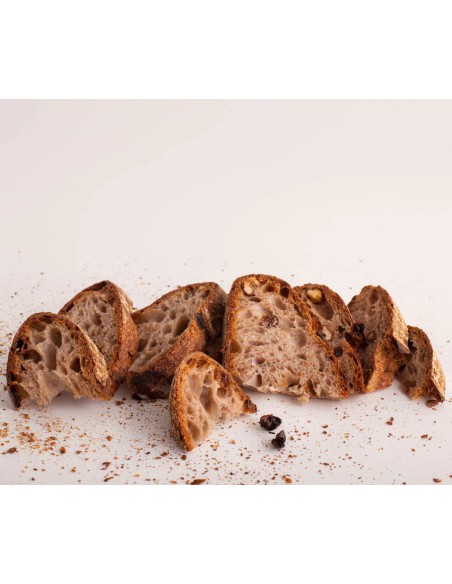Hogaza de pasas y nueces